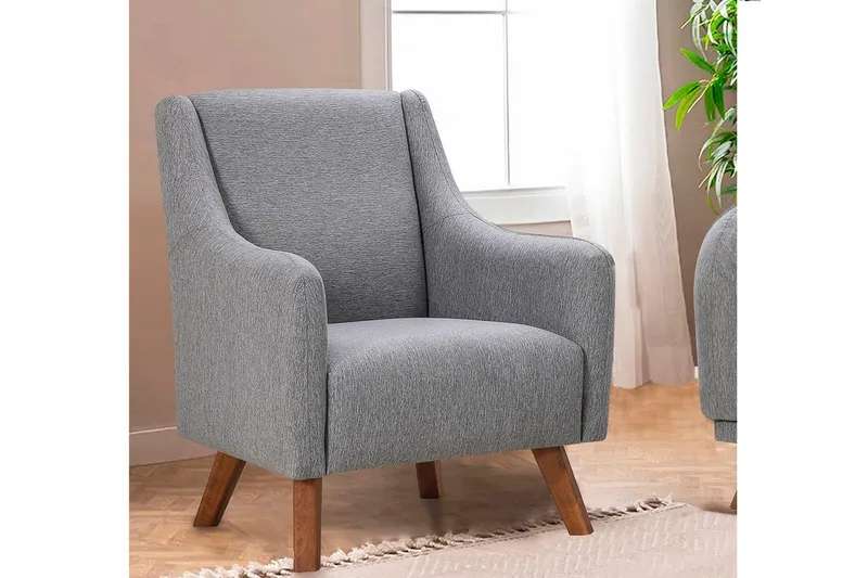 Malkiat Fåtölj, Grå