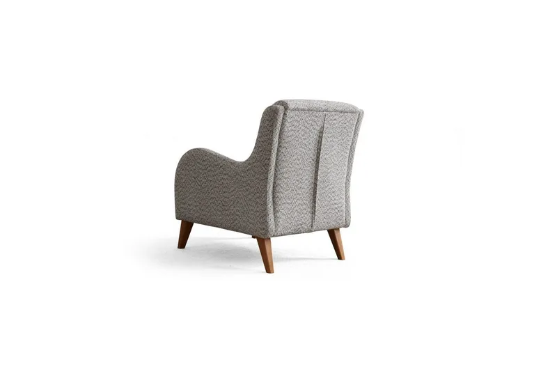 Mami Öronlappsfåtölj - Cream/Blå - Möbler - Vardagsrum - Fåtöljer - Öronlappsfåtölj