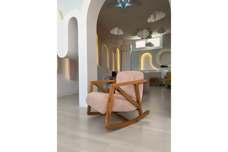 Mamuni Fåtölj - Rosa - Möbler - Vardagsrum - Fåtöljer