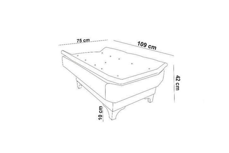 Mathenia Fåtölj med Armstöd - Blå - Möbler - Vardagsrum - Fåtöljer - Fåtölj utan armstöd