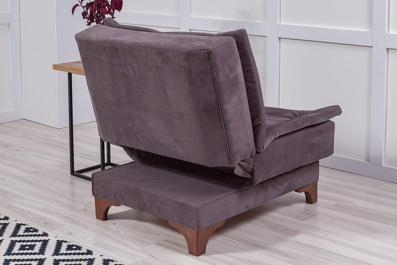 Mathenia Fåtölj med Armstöd - Grå - Möbler - Vardagsrum - Fåtöljer - Fåtölj utan armstöd