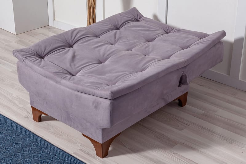 Mathenia Fåtölj med Armstöd - Grå - Möbler - Vardagsrum - Fåtöljer - Bäddfåtöljer