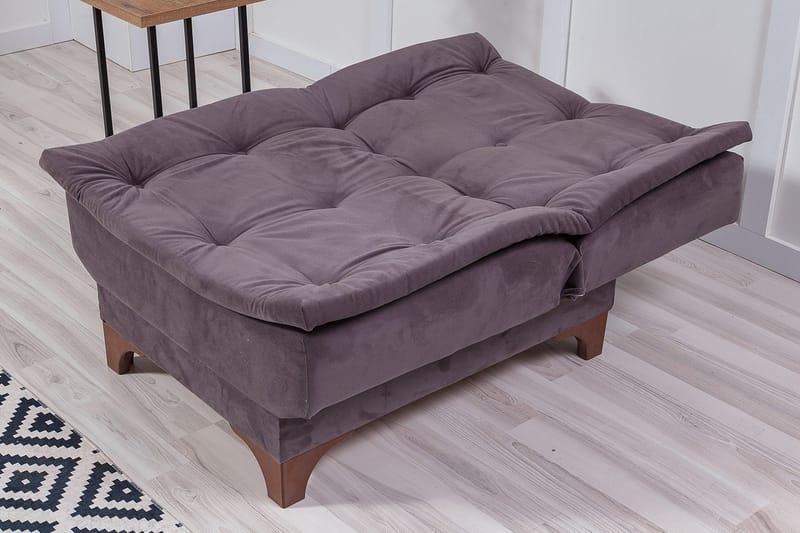 Mathenia Fåtölj med Armstöd - Grå - Möbler - Vardagsrum - Fåtöljer - Bäddfåtöljer