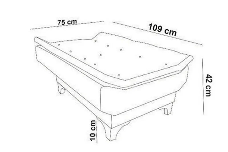 Mathenia Fåtölj med Armstöd - Grå - Möbler - Vardagsrum - Fåtöljer - Fåtölj utan armstöd