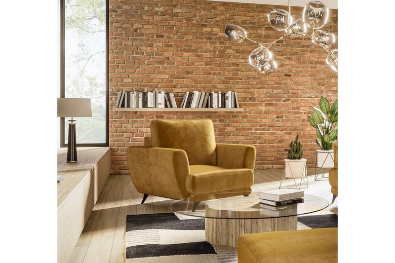 Megis Fåtölj - Gul - Möbler - Vardagsrum - Fåtöljer