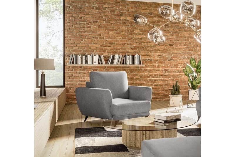 Megis Fåtölj - Ljusgrå - Möbler - Vardagsrum - Fåtöljer