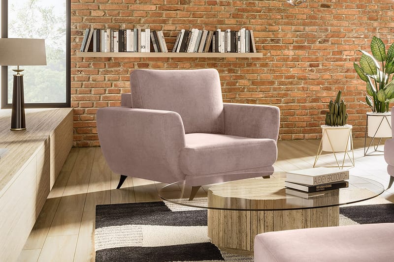 Megis Fåtölj, Ljusrosa