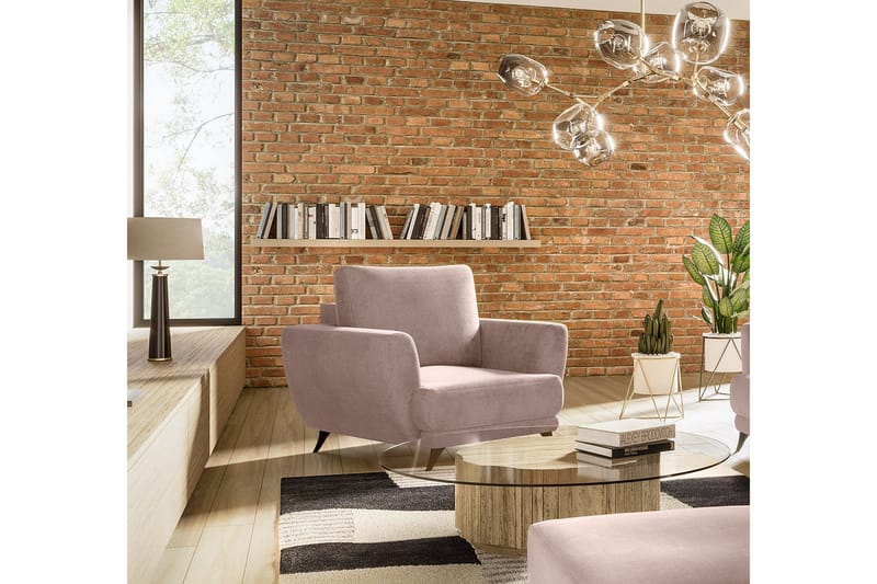 Megis Fåtölj - Ljusrosa - Möbler - Vardagsrum - Fåtöljer