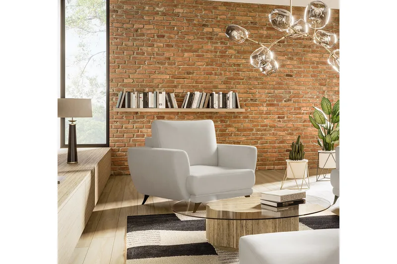 Megis Fåtölj - Vit - Möbler - Vardagsrum - Fåtöljer