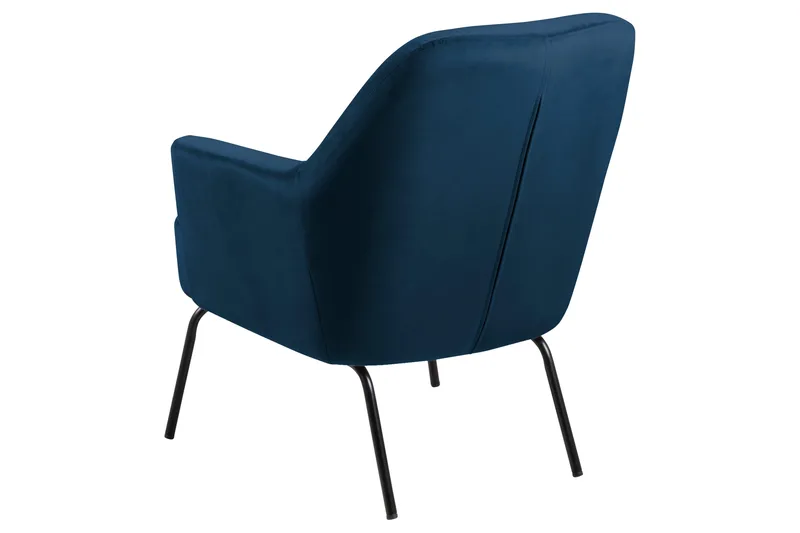 Melisan Loungefåtölj - Blå/Svart - Möbler - Vardagsrum - Fåtöljer