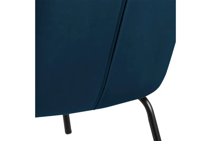 Melisan Loungefåtölj - Blå/Svart - Möbler - Vardagsrum - Fåtöljer