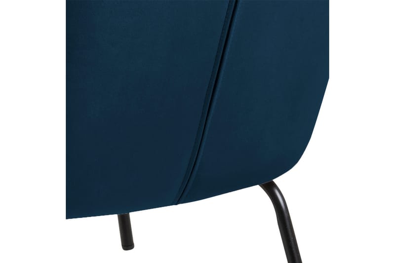 Melisan Loungefåtölj - Blå/Svart - Möbler - Vardagsrum - Fåtöljer