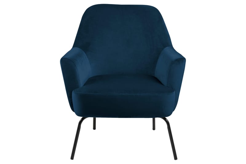 Melisan Loungefåtölj - Blå/Svart - Möbler - Vardagsrum - Fåtöljer