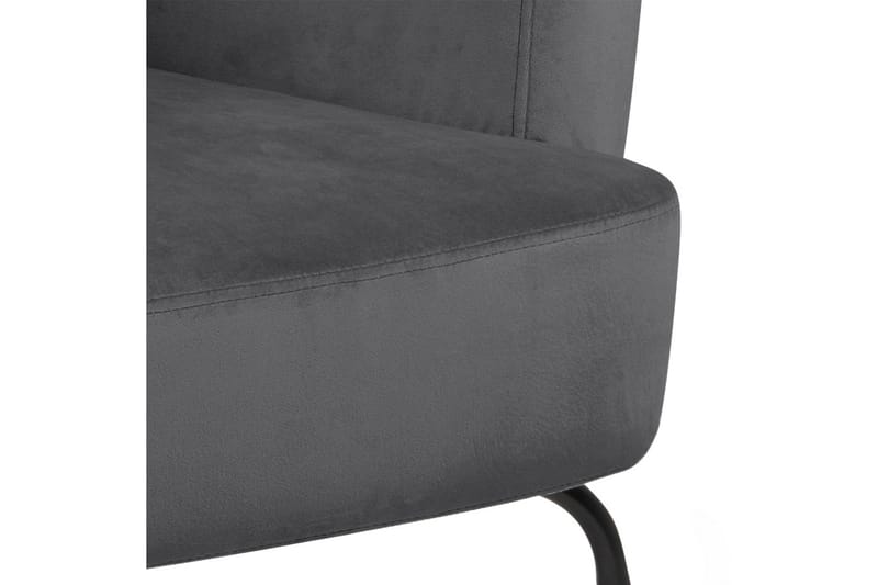 Melisan Loungefåtölj - Grå/Svart - Möbler - Vardagsrum - Fåtöljer
