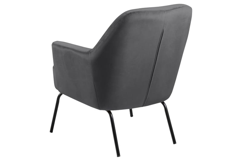 Melisan Loungefåtölj - Grå/Svart - Möbler - Vardagsrum - Fåtöljer