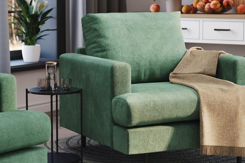 Menard Compact Fåtölj - Grön - Möbler - Vardagsrum - Fåtöljer