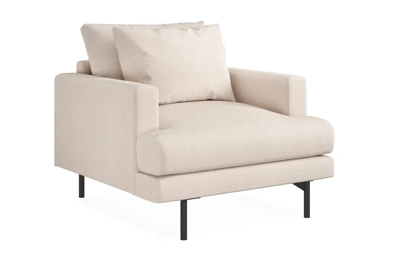Menard Djup Fåtölj 97 cm Bred - Beige / Ljus - Möbler - Vardagsrum - Fåtöljer