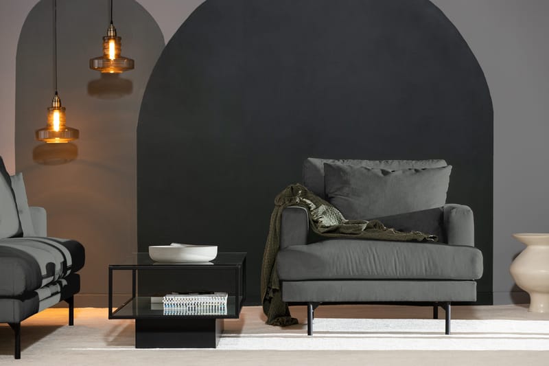 Menard Fåtölj - Grå - Möbler - Vardagsrum - Fåtöljer