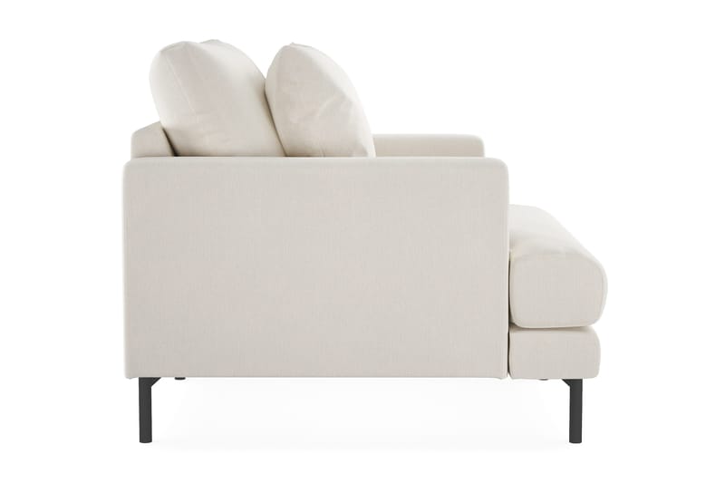 Menard Fåtölj - Ljusbeige - Möbler - Vardagsrum - Fåtöljer - Sammetsfåtölj