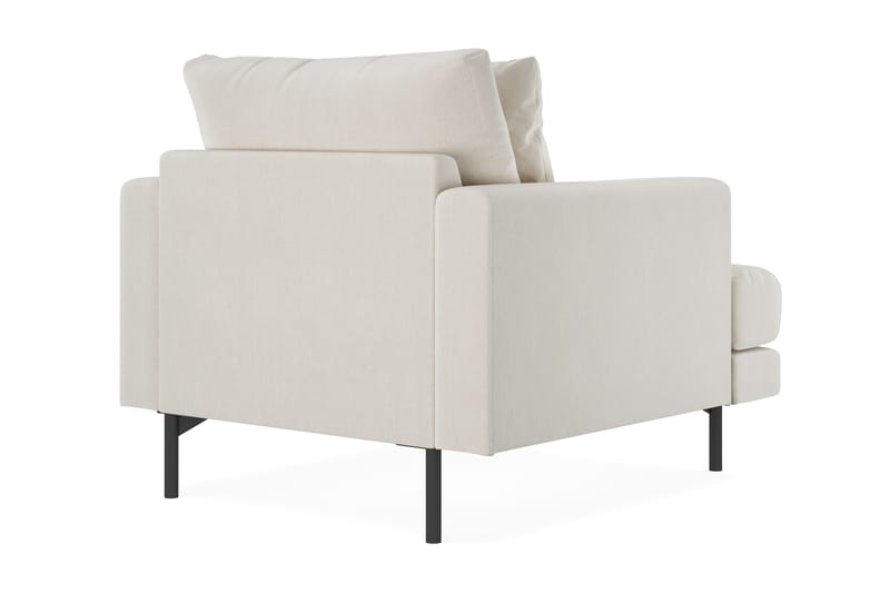 Menard Fåtölj - Ljusbeige - Möbler - Vardagsrum - Fåtöljer - Sammetsfåtölj