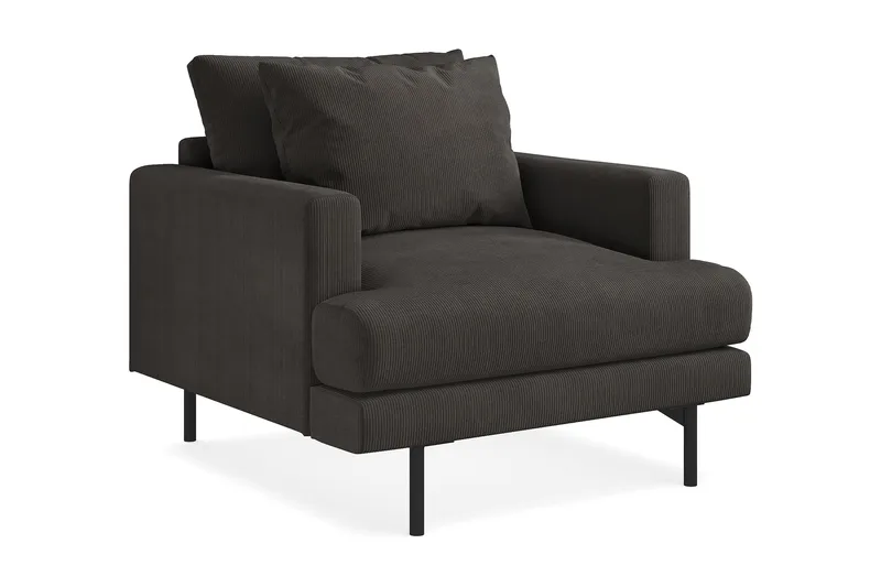 Menard Fåtölj - Mörkgrå - Möbler - Vardagsrum - Fåtöljer