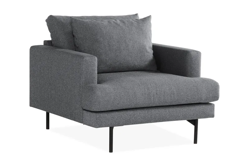 Menard Fåtölj - Mörkgrå - Möbler - Vardagsrum - Fåtöljer