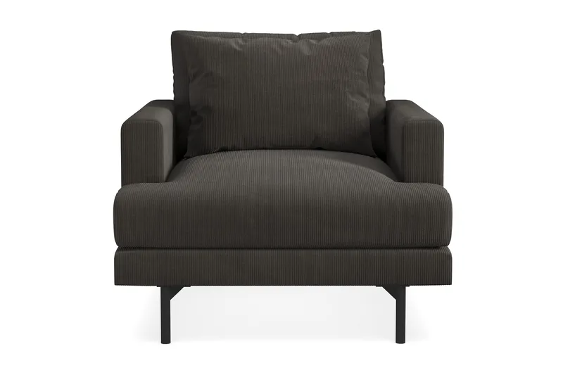 Menard Fåtölj - Mörkgrå - Möbler - Vardagsrum - Fåtöljer