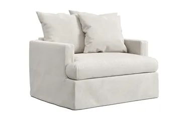 Menard Fåtölj Tvättbar & avtagbar klädsel - Beige - Möbler - Vardagsrum - Fåtöljer