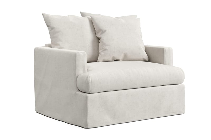 Menard Fåtölj Tvättbar & avtagbar klädsel - Beige - Möbler - Vardagsrum - Fåtöljer