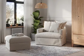 Menard Fåtölj Tvättbar & avtagbar klädsel - Beige - Möbler - Vardagsrum - Fåtöljer