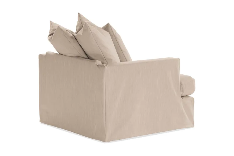 Menard Fåtölj Tvättbar & avtagbar klädsel - Beige - Möbler - Vardagsrum - Fåtöljer