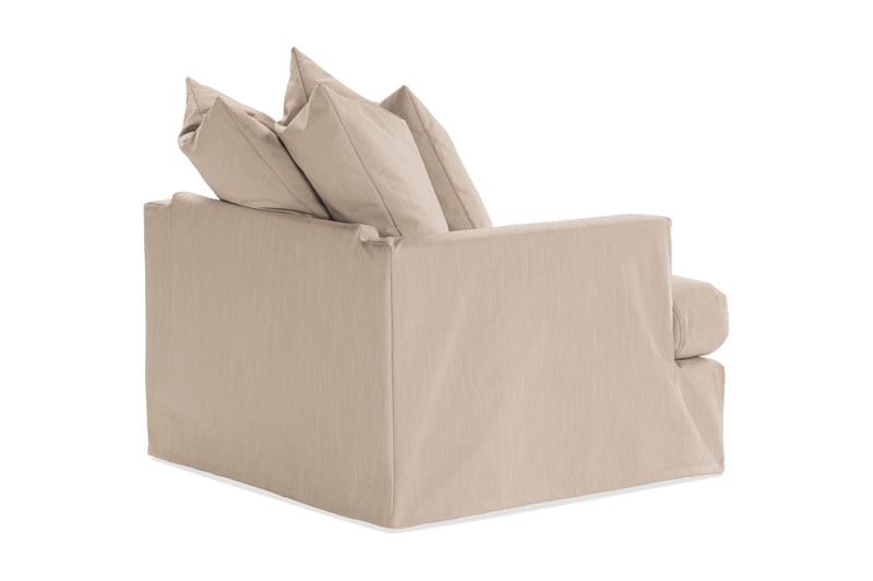 Menard Fåtölj Tvättbar & avtagbar klädsel - Beige - Möbler - Vardagsrum - Fåtöljer