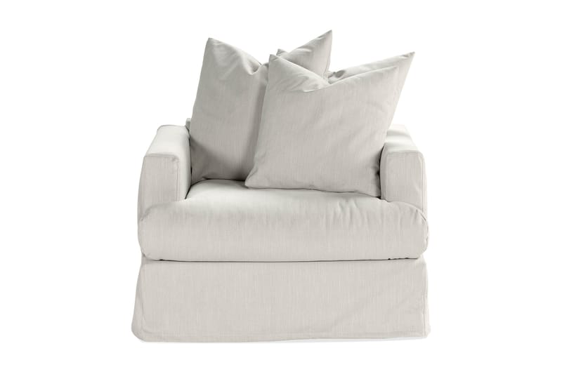 Menard Fåtölj Tvättbar & avtagbar klädsel - Linnebeige - Möbler - Vardagsrum - Fåtöljer