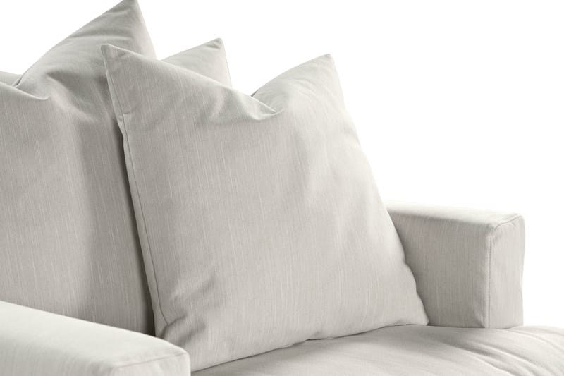 Menard Fåtölj Tvättbar & avtagbar klädsel - Linnebeige - Möbler - Vardagsrum - Fåtöljer