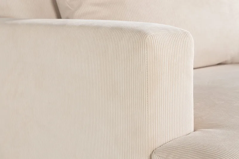 Menard Stor Fåtölj Manchester Tyg - Ljus Beige - Möbler - Vardagsrum - Fåtöljer