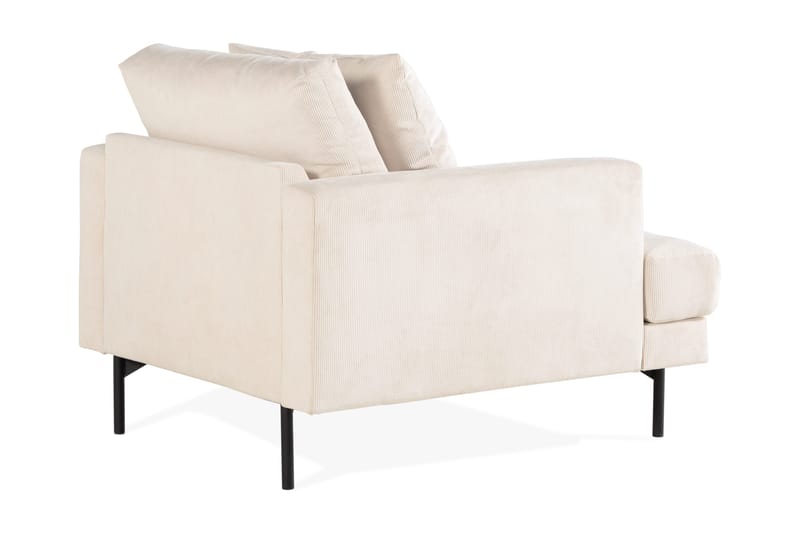 Menard Stor Fåtölj Manchester Tyg - Ljus Beige - Möbler - Vardagsrum - Fåtöljer