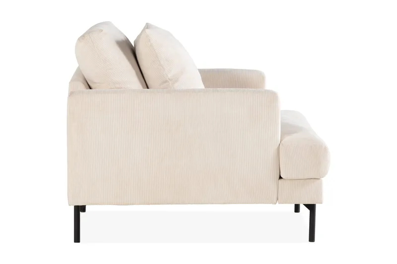 Menard Stor Fåtölj Manchester Tyg - Ljus Beige - Möbler - Vardagsrum - Fåtöljer