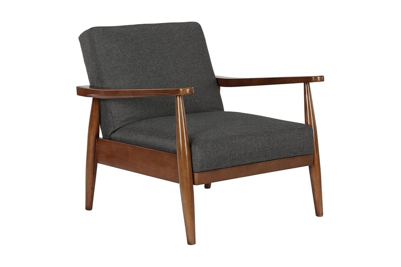 MID CENTURY Fåtölj Grå - Fåtöljer