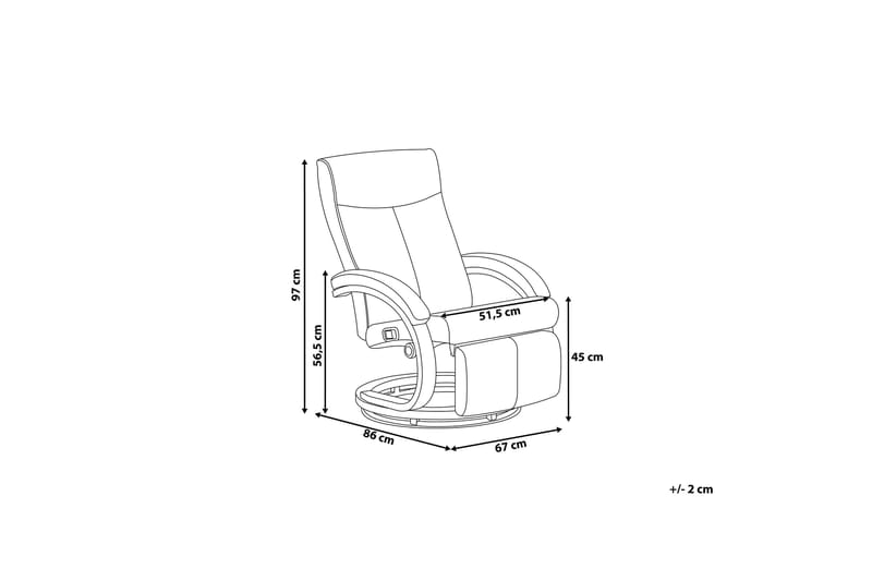 Might Fåtölj - Svart - Möbler - Vardagsrum - Fåtöljer