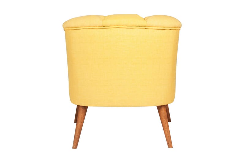 Monroew Fåtölj - Gul/Natur - Möbler - Vardagsrum - Fåtöljer