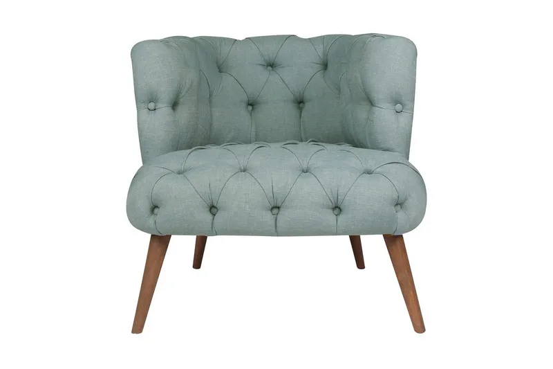 Monroew Fåtölj - Indigoblå/Natur - Möbler - Vardagsrum - Fåtöljer