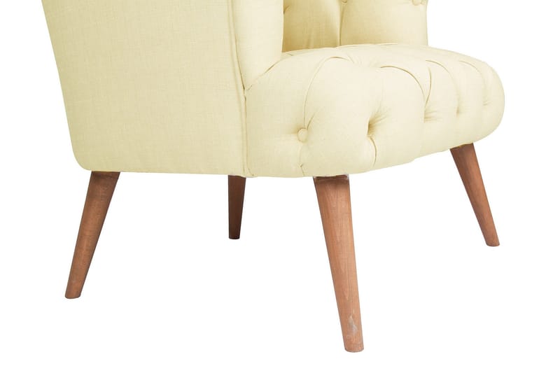 Monroew Fåtölj - Krämvit/Natur - Möbler - Vardagsrum - Fåtöljer