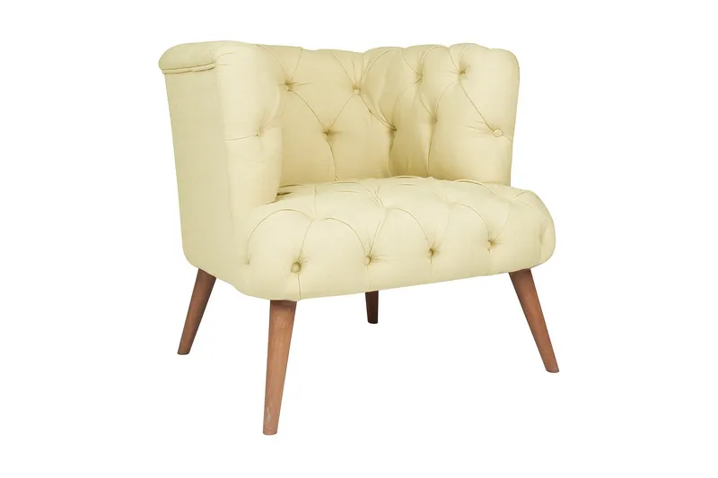 Monroew Fåtölj, Krämvit/Natur