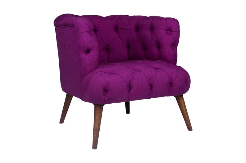Monroew Fåtölj - Lila/Natur - Möbler - Vardagsrum - Fåtöljer