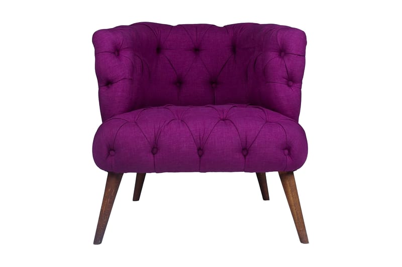 Monroew Fåtölj - Lila/Natur - Möbler - Vardagsrum - Fåtöljer