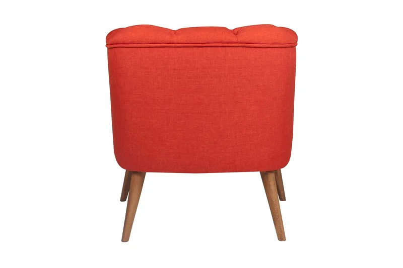 Monroew Fåtölj - Röd/Natur - Möbler - Vardagsrum - Fåtöljer