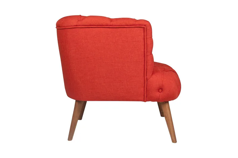 Monroew Fåtölj - Röd/Natur - Möbler - Vardagsrum - Fåtöljer