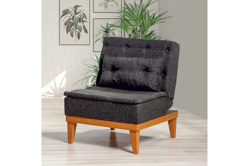 Mozzetti Fåtölj med Armstöd - Grå - Möbler - Vardagsrum - Fåtöljer - Bäddfåtöljer