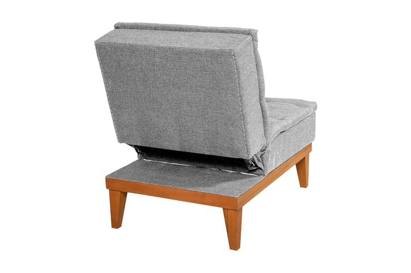 Mozzetti Fåtölj med Armstöd - Grå - Möbler - Vardagsrum - Fåtöljer - Bäddfåtöljer