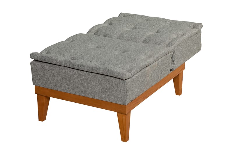 Mozzetti Fåtölj med Armstöd - Grå - Möbler - Vardagsrum - Fåtöljer - Bäddfåtöljer